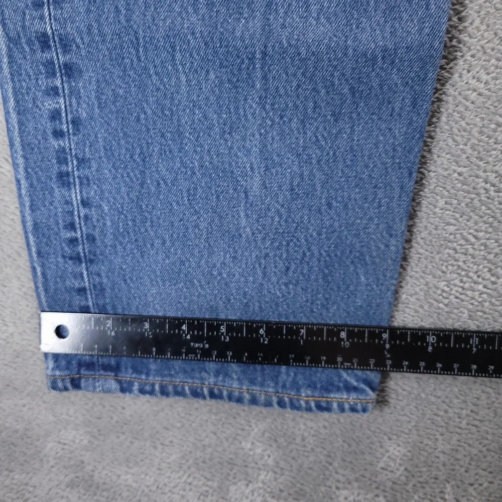 VTG Levis 501 Jeans Mens 40x28 Blue Regular Straight Button Fly Made In USA Y2K